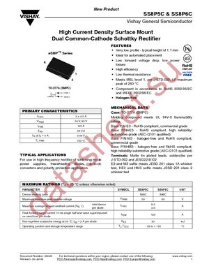 SS8P5C-E3/86A datasheet  